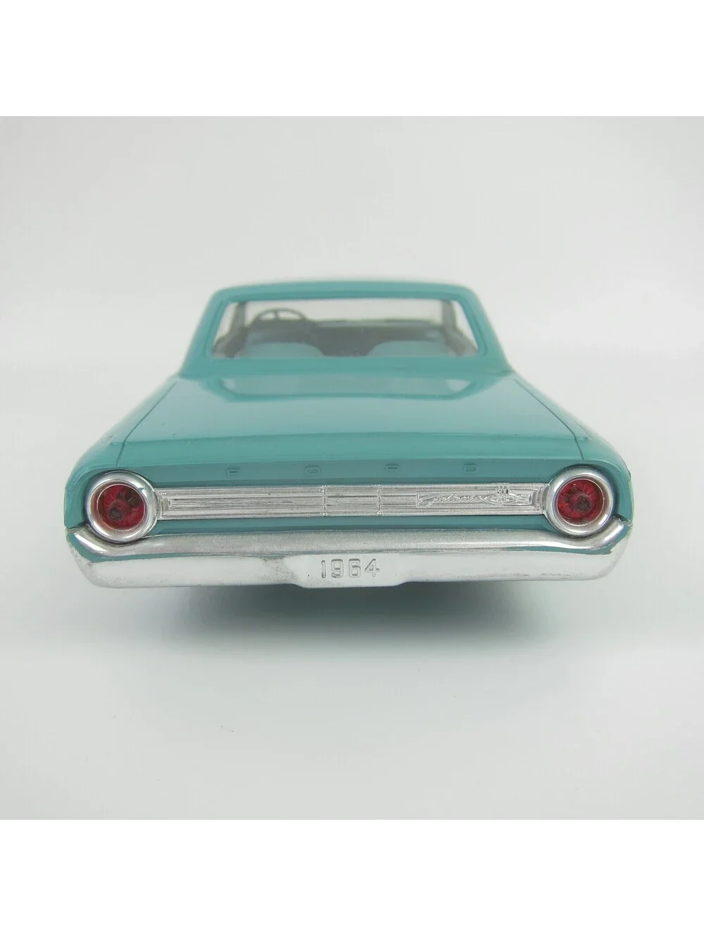 Vintage 1964 Ford Galaxie Sedan Dealer Promo Model Car 500 XL Turquoise Blue